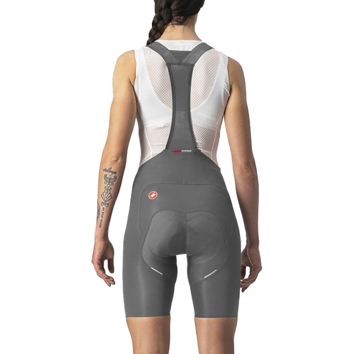 (取寄) カステリ レディース フリー エアロ RC ビブ ショート - ウィメンズ Castelli women Free Aero RC Bib Short - Women's Gunmetal Gray 2