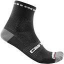 (取寄) カステリ ロッソ コルサ プロ 9 ソック Castelli Rosso Corsa Pro 9 Sock Black