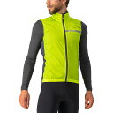 (取寄) カステリ メンズ スクアドラ ストレッチ ベスト - メンズ Castelli men Squadra Stretch Vest - Men's Electric Lime/Dark Gray