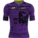 (取寄) サンティーニ メンズ TDF 2023 オフィシャル ドゥ ドーム ジャージ - メンズ Santini men TDF 2023 Official Puy de Dome Jersey - Men's Print