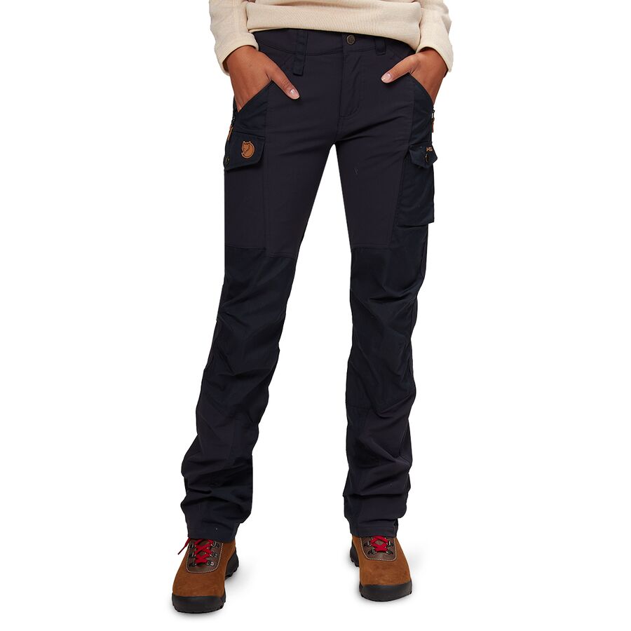 (取寄) フェールラーベン レディース ニッカ カーブ トラウザー - ウィメンズ Fjallraven women Nikka Curved Trouser - Women's Dark Navy