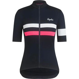 (取寄) ラファ レディース ブルベ ジャージ - ウィメンズ Rapha women Brevet Jersey - Women's Dark Navy/High-Vis Pink/White