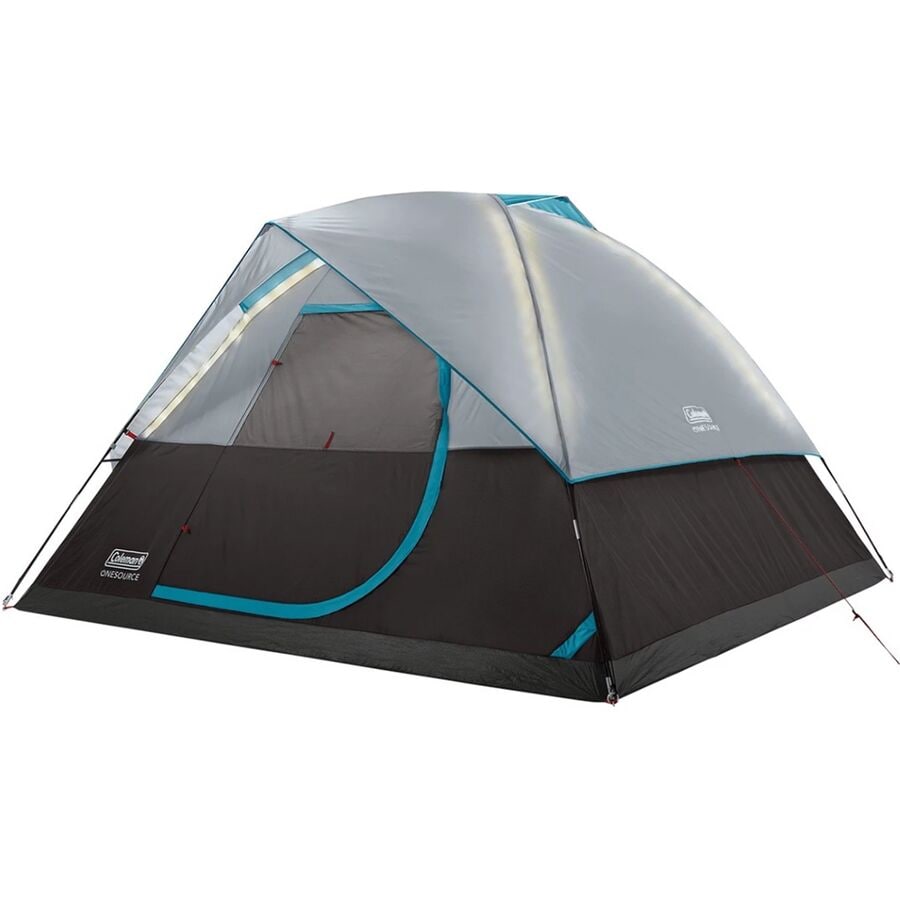 (取寄) コールマン ワンソース ドーム テント: 4-パーソン 3-シーズン Coleman Onesource Dome Tent: 4-Person 3-Season Walnut/Caribbean Sea