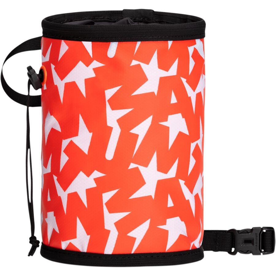 (取寄) マムート ジム プリント チョーク バッグ Mammut Gym Print Chalk Bag Hot Red Aop