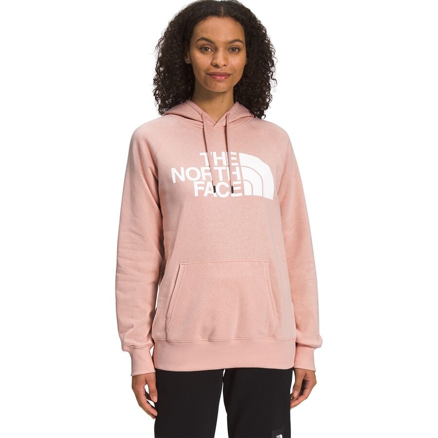 ザ・ノース・フェイス (取寄) ノースフェイス レディース ハーフ ドーム プルオーバー パーカー The North Face women Half Dome Pullover Hoodie - Women's Pink Moss/TNF White