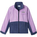 () RrA K[Y xg XvOX 3 I[o[C t[X WPbg - K[Y Columbia girls Benton Springs III Overlay Fleece Jacket - Girls' Nocturnal/Gumdrop