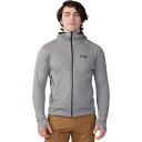 (取寄) マウンテンハードウェア メンズ フーデット ジャケット - メンズ Mountain Hardwear men Sendura Hooded Jacket - Men's Foil Grey Heather