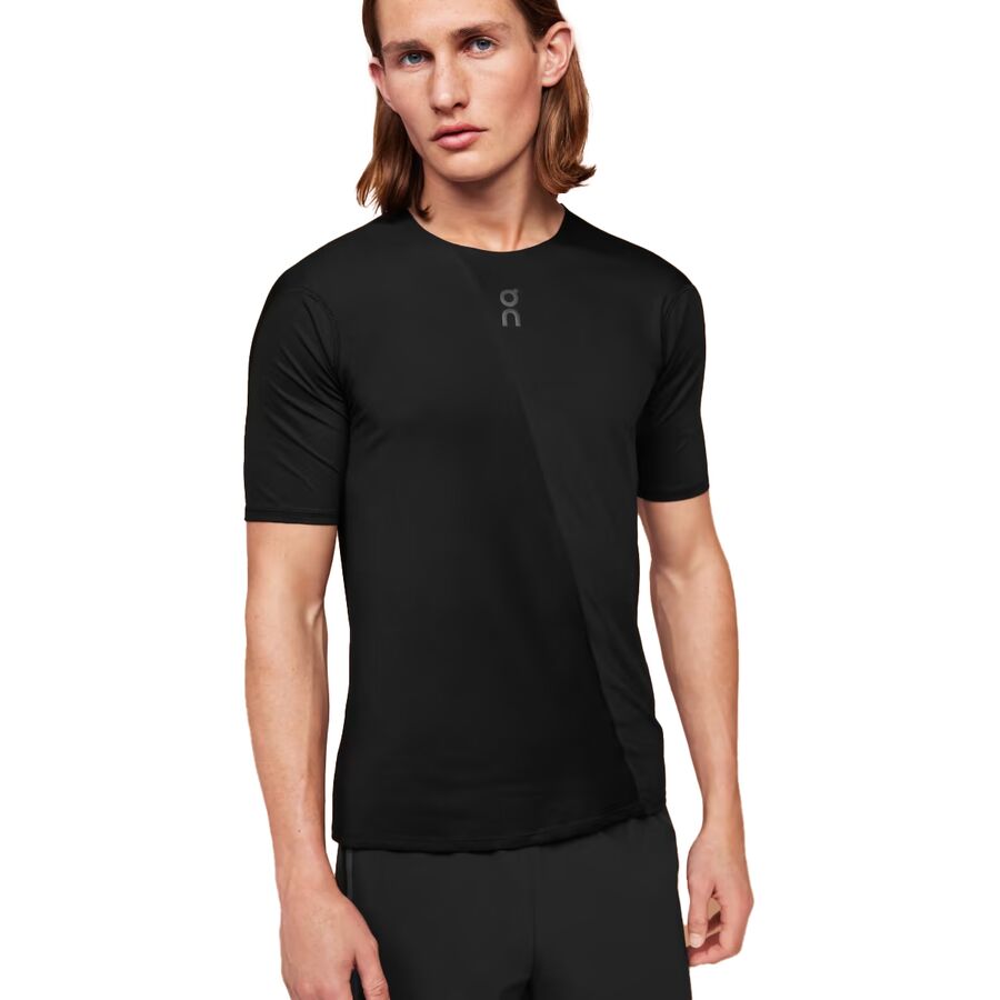 (取寄) オンランニング メンズ ショートスリーブ シャツ - メンズ On Running men Ultra-T Short-Sleeve Shirt - Men's Black