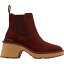 ()  ǥ ϥ-饤 ҡ 륷 ֡ -  SOREL women Hi-Line Heel Chelsea Boots - Women's Spice/Tawny Buff