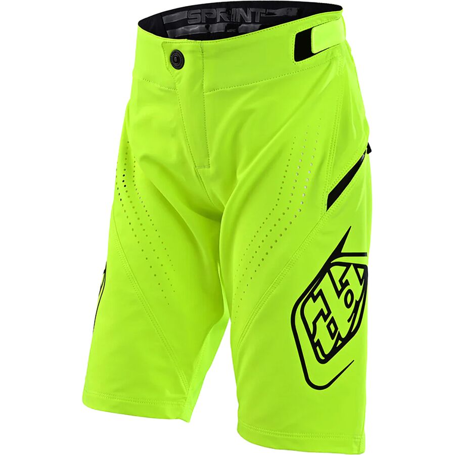 () ȥ꡼ǥ ܡ ץ 硼 - ܡ Troy Lee Designs boys Sprint Short - Boys' Flo Yellow