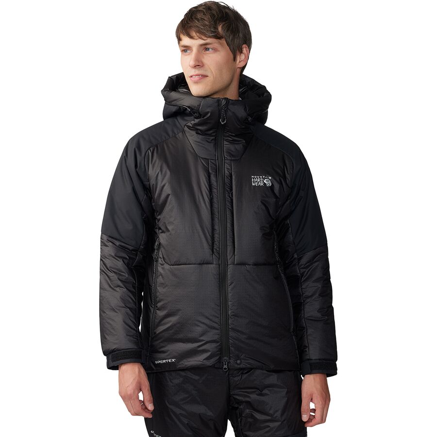 () ޥƥϡɥ  ץå ѥ աǥå 㥱å -  Mountain Hardwear men Compressor Alpine Hooded Jacket - Men's Black