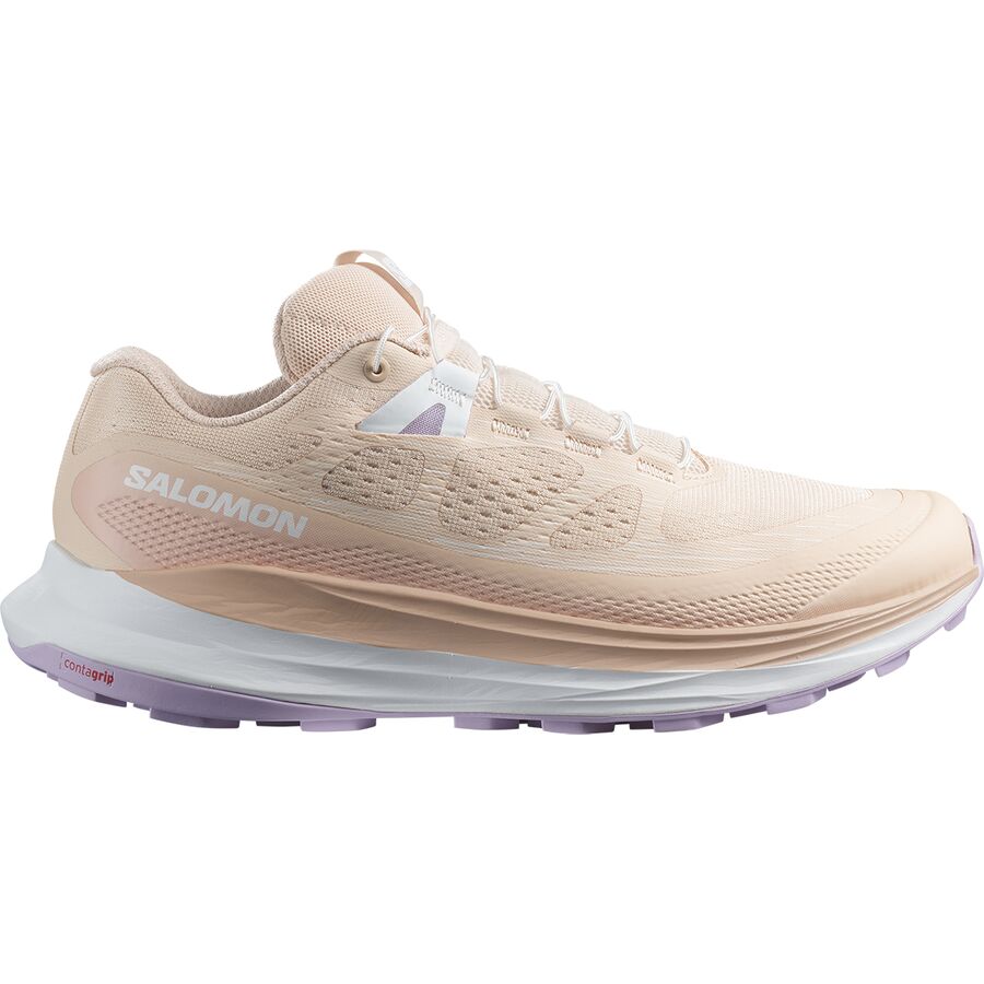 (取寄) サロモン レディース ウルトラ グライド 2 トレイル ランニング シューズ Salomon women Ultra Glide 2 Trail Running Shoe - Women's Tender Peach Orchid Bloom White