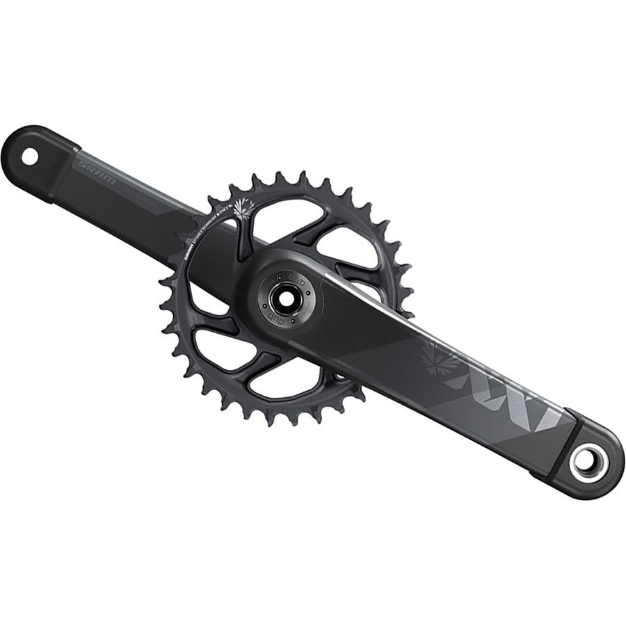 (取寄) スラム XX1 イーグル ダブ Sl クランクセット - ブースト SRAM XX1 Eagle DUB SL Crankset - Boost Grey