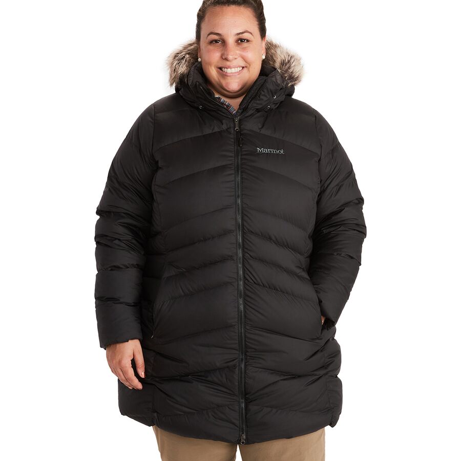 (取寄) マーモット レディース モントリオール ダウン プラス コート - ウィメンズ Marmot women Montreal Down Plus Coat - Women's Black