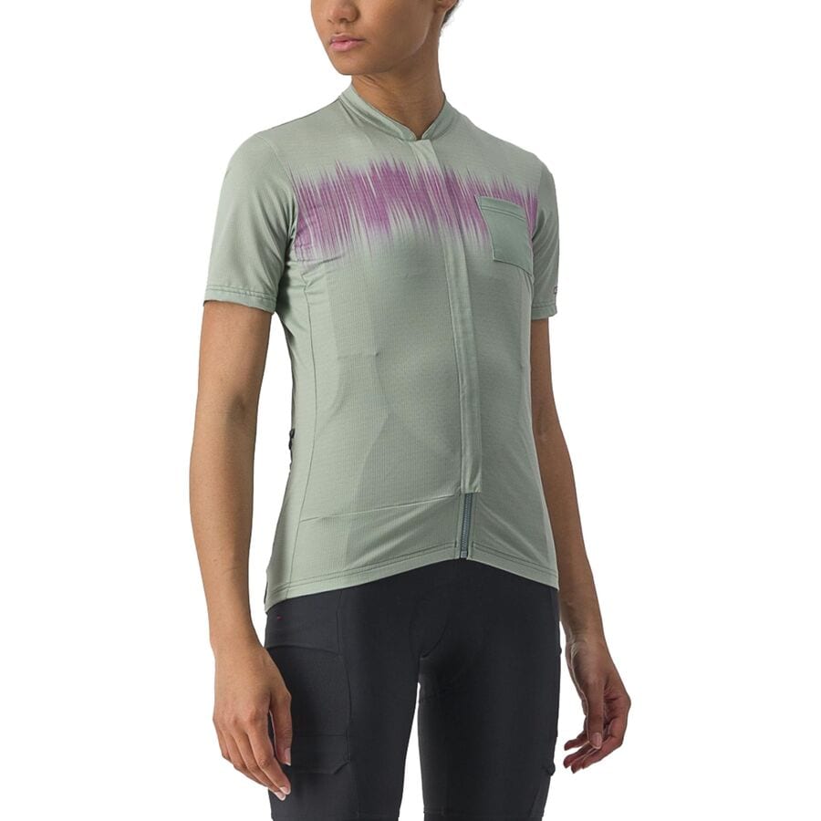 (取寄) カステリ レディース アンリミテッド センティエロ 2 ジャージ - ウィメンズ Castelli women Unlimited Sentiero 2 Jersey - Women's Defender Green