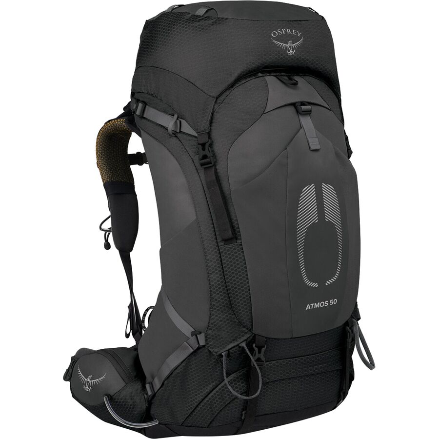 (取寄) オスプレーパック アトモス AG Lt 50L パック Osprey Packs Atmos AG LT 50L Pack Black