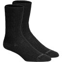 () X}[gE[ fB[X GufC P[u N[ \bN - 2-pbN - EBY Smartwool women Everyday Cable Crew Sock - 2-Pack - Women's Black