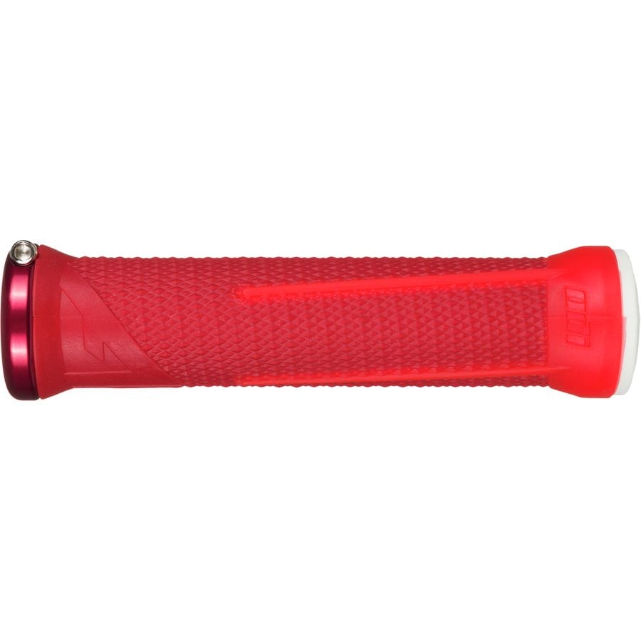 (取寄) ODI AG-1 アーロン グウィン ロック-オン グリップス ODI AG-1 Aaron Gwin Lock-On Grips Red/Fire Red