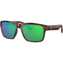 () RX^ |` 580P |[CYh TOX Costa Paunch 580P Polarized Sunglasses Tortoise/Green Mirror