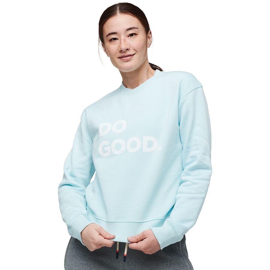 () RgpNV fB[X hD Obh N[ XEFbgVc - EBY Cotopaxi women Do Good Crew Sweatshirt - Women's Ice