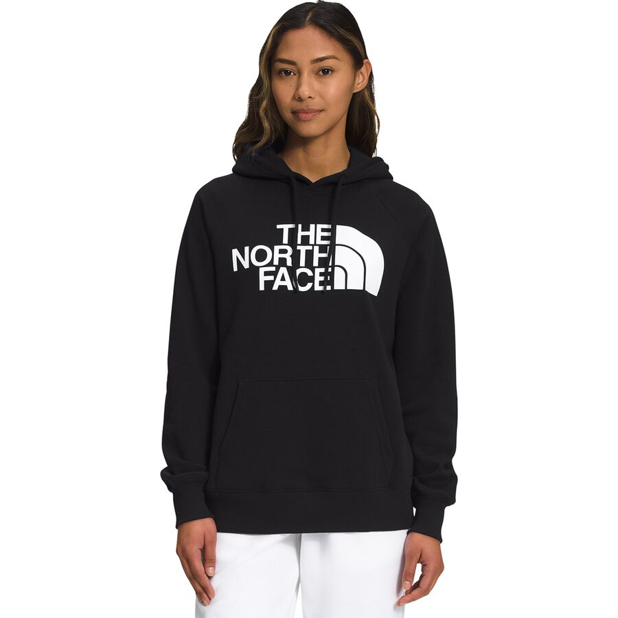 () m[XtFCX fB[X n[t h[ vI[o[ p[J[ The North Face women Half Dome Pullover Hoodie - Women's TNF Black/TNF White