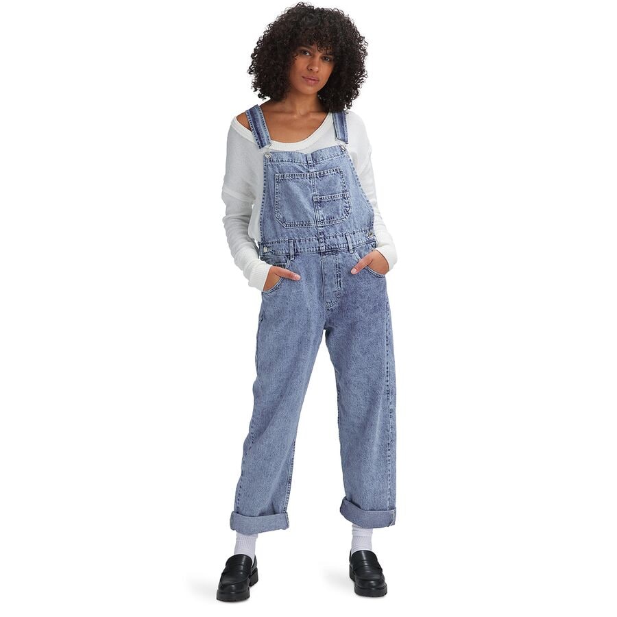 () t[s[v fB[X WM[ fj I[o[I[ - EBY Free People women Ziggy Denim Overall - Women's Light Blue