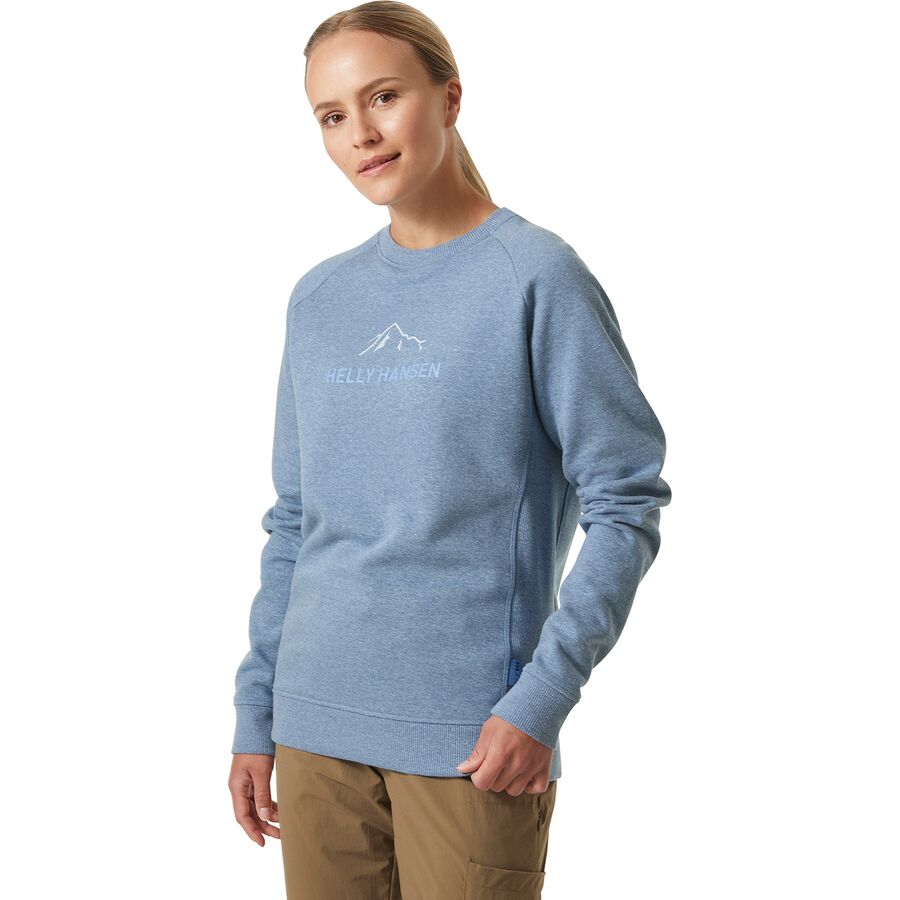 () w[nZ fB[X F2F Rbg Z[^[ - EBY Helly Hansen women F2F Cotton Sweater - Women's Azurite Melange