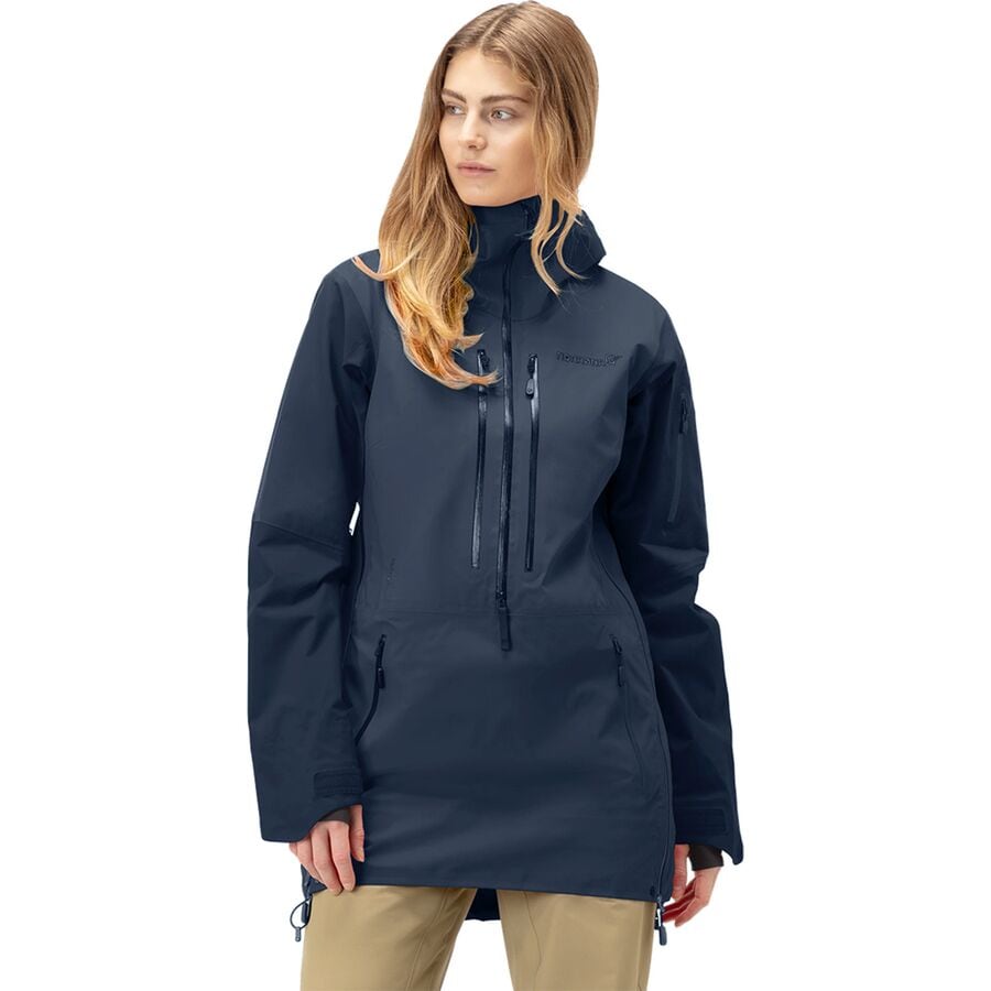 () Υ ǥ եƥ -ƥå ץ Υå 㥱å -  Norrona women Lofoten GORE-TEX PRO Anorak Jacket - Women's Indigo Night