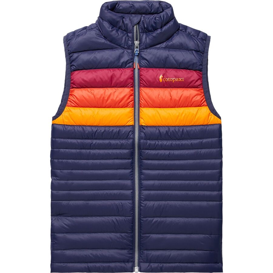 () ȥѥ ǥ ե  ٥ -  Cotopaxi women Fuego Down Vest - Women's Maritime &Raspberry Stripes