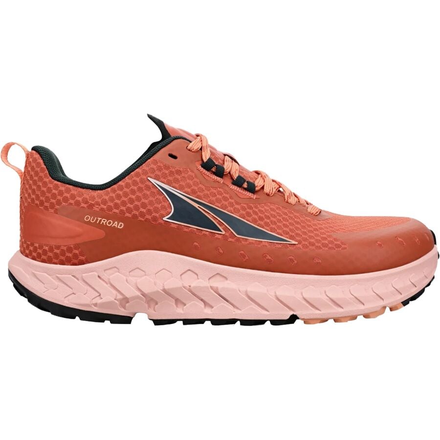 (取寄) アルトラ レディース アウトロード トレイル ランニング シューズ Altra women Outroad Trail Running Shoe - Women's Red/Orange