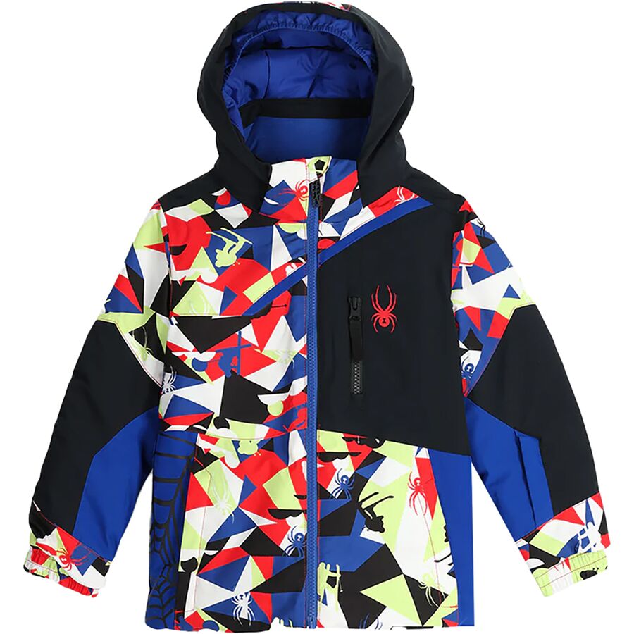 () XpC_[ gh[ `W[ WPbg - gbh[ Spyder toddler Challenger Jacket - Toddlers' Red Combo
