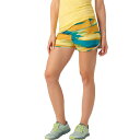 () X}[gE[ fB[X m X|[c C V[g - EBY Smartwool women Merino Sport Lined Short - Women's Deep Lake Horizon Print