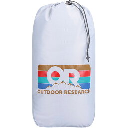 (取寄) アウトドア リサーチ パックアウト グラフィック 5L スタッフ サック Outdoor Research PackOut Graphic 5L Stuff Sack Advocate Stripe/Titanium