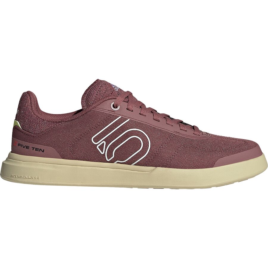 (取寄) ファイブテン レディース スルース DLX キャンバス サイクリング シューズ Five Ten women Sleuth DLX Canvas Cycling Shoe - Women's Quiet Crimson/Ftwr White/Sandy Beige