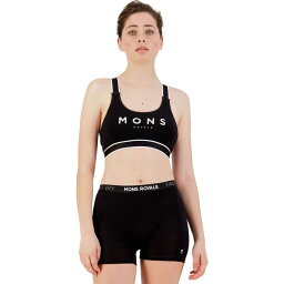 (取寄) モンスロイヤル レディース ステラ X-バック スポーツ ブラ - ウィメンズ Mons Royale women Stella X-Back Sports Bra - Women's Black