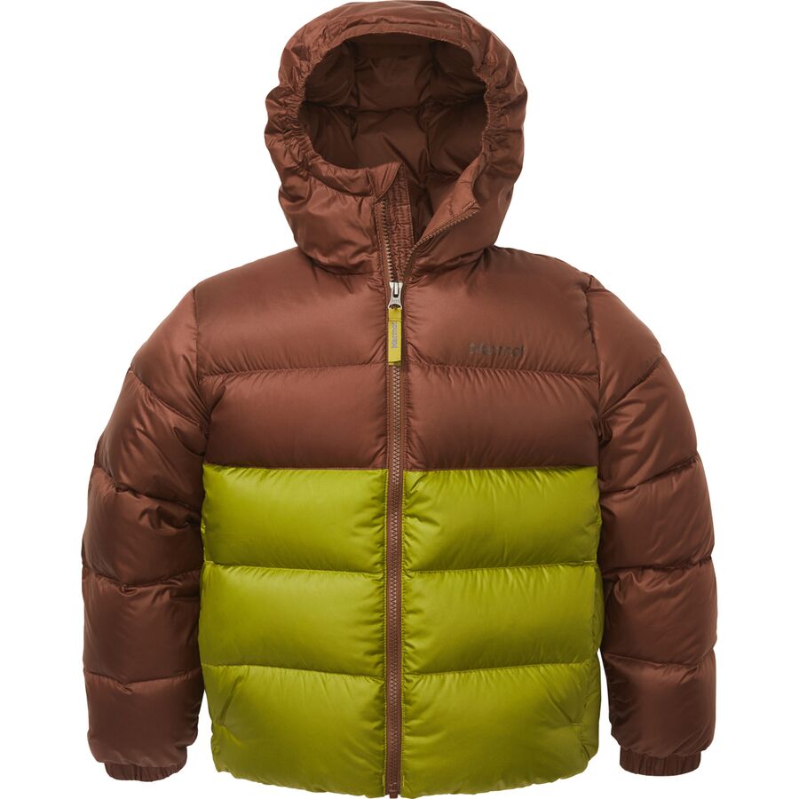 (取寄) マーモット キッズ ガイズ ダウン ブーディ - キッズ Marmot kids Guides Down Hoodie - Kids' Pinecone/Cilantro