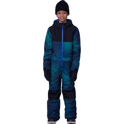 (取寄) シックスエイトシックス キッズ シャザム ワンピース スノー スーツ - キッズ 686 kids Shazam One-Piece Snow Suit - Kids' Blue Spray Colorblock