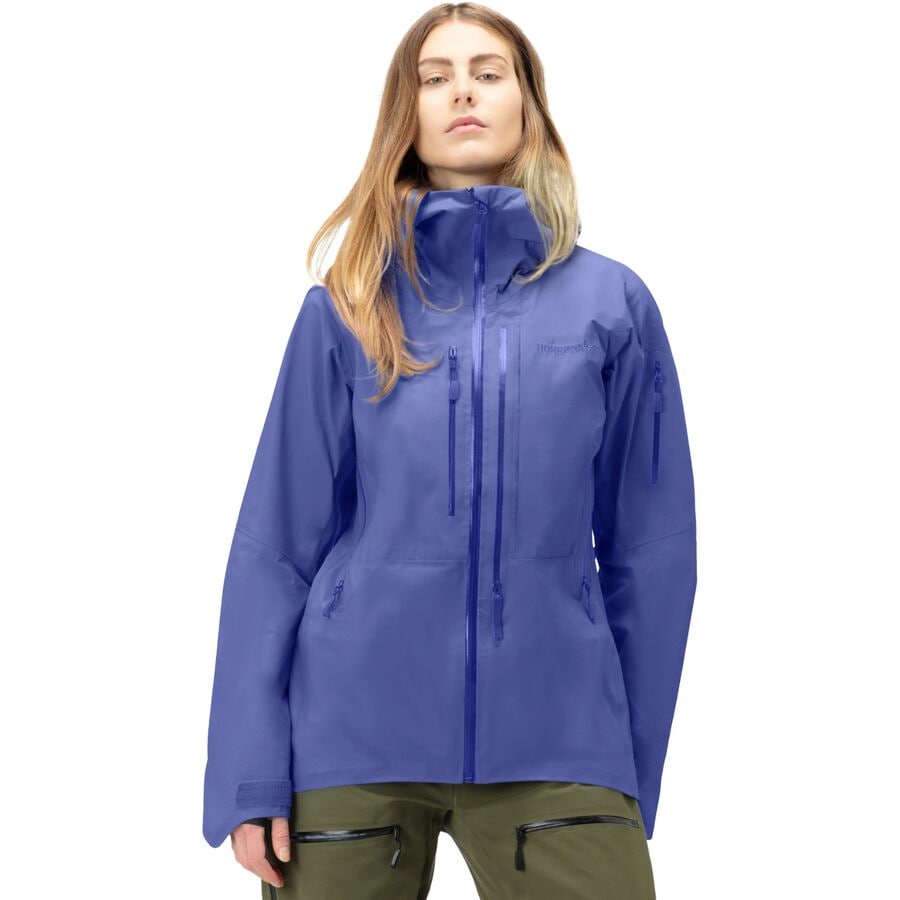 () Υ ǥ եƥ -ƥå ץ 㥱å -  Norrona women Lofoten GORE-TEX PRO Jacket - Women's Violet Storm