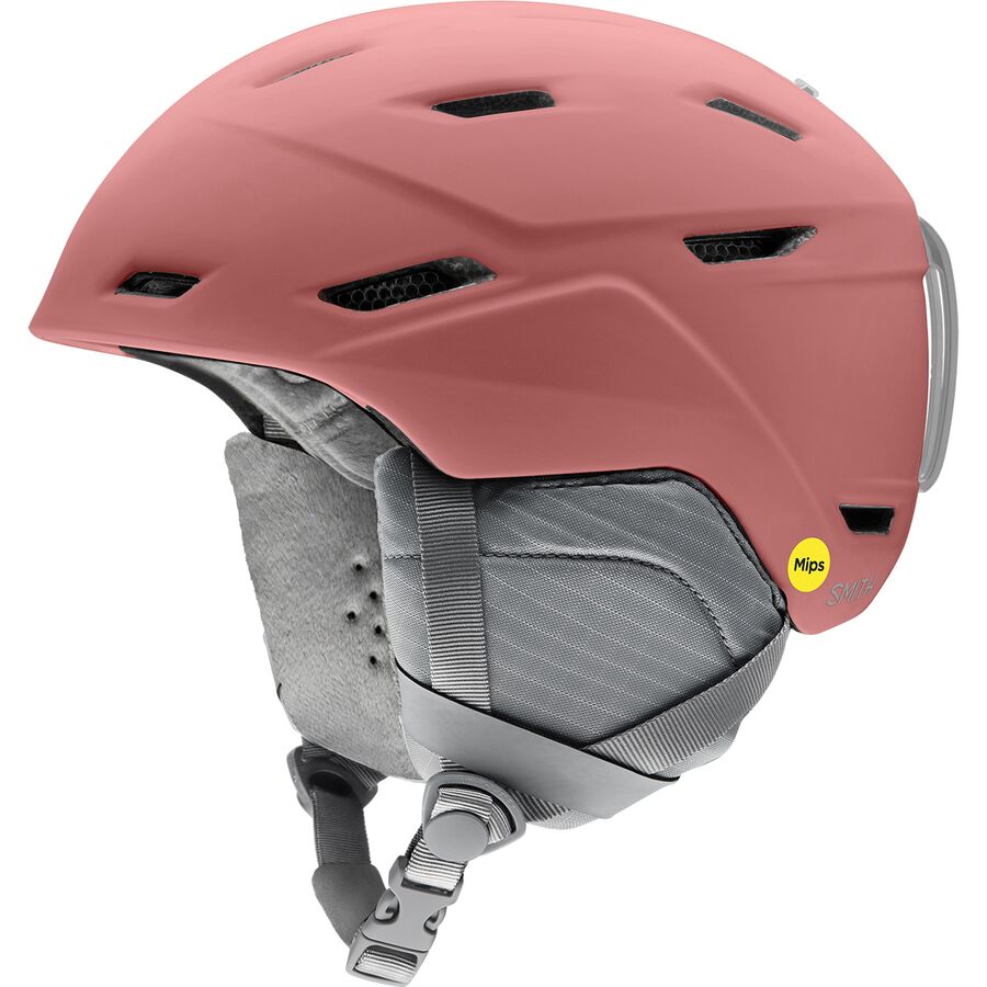 (取寄) スミス レディース ミラージュ ミプス ヘルメット - ウィメンズ Smith women Mirage Mips Helmet - Women's Matte Chalk Rose