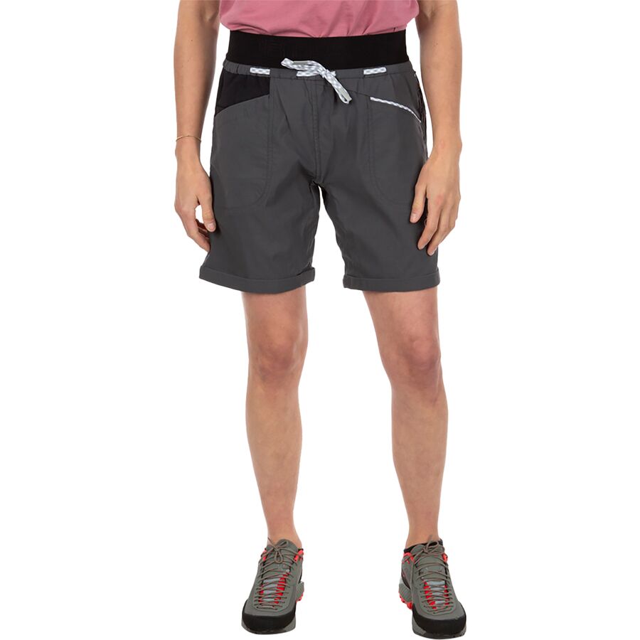 () X|eBo fB[X }g V[g - EBY La Sportiva women Mantra Short - Women's Carbon/Black