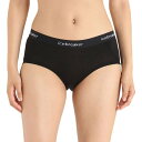 (取寄) アイスブレイカー レディース スプライト ホット パンツ - ウィメンズ Icebreaker women Sprite Hot Pant - Women's Black/Black