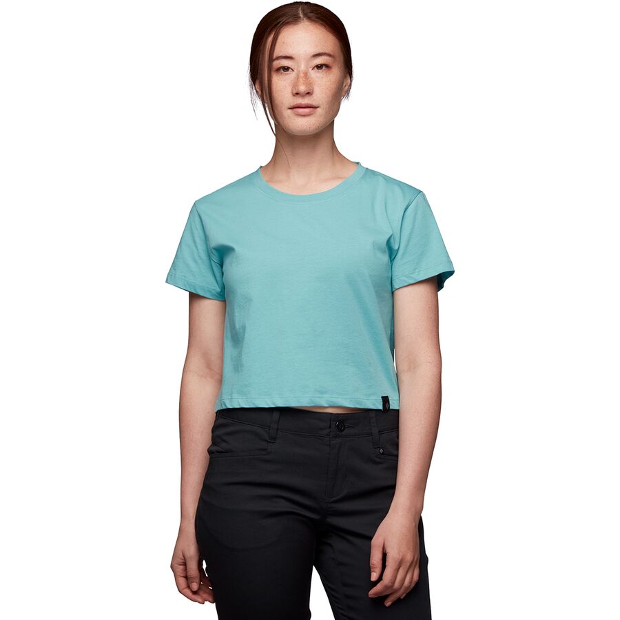 () ubN_Ch fB[X s{bg T-Vc - EBY Black Diamond women Pivot T-Shirt - Women's Coastal Blue