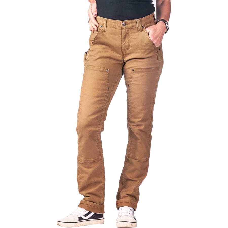 () ֥ƥ  ǥ ᥤ X ѥ -  Dovetail Workwear women Maven X Pant - Women's Saddle Brown Canvas