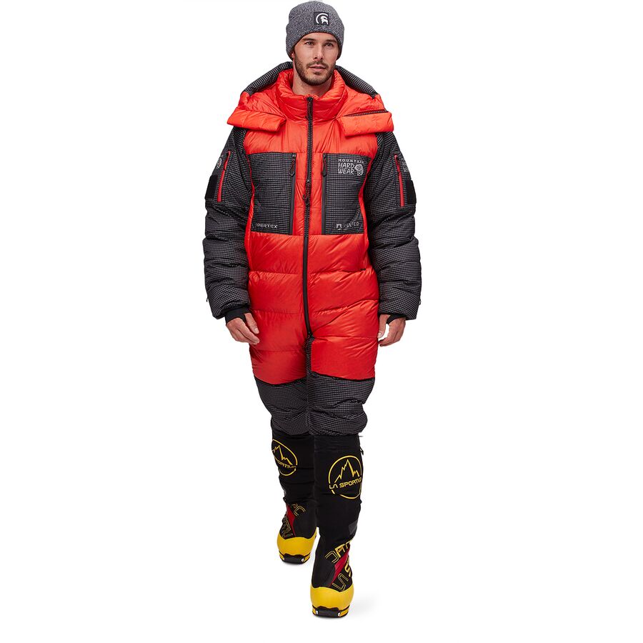 (取寄) マウンテンハードウェア メンズ アブソリュート ゼロ ダウン スーツ - メンズ Mountain Hardwear men Absolute Zero Down Suit - Men's State Orange