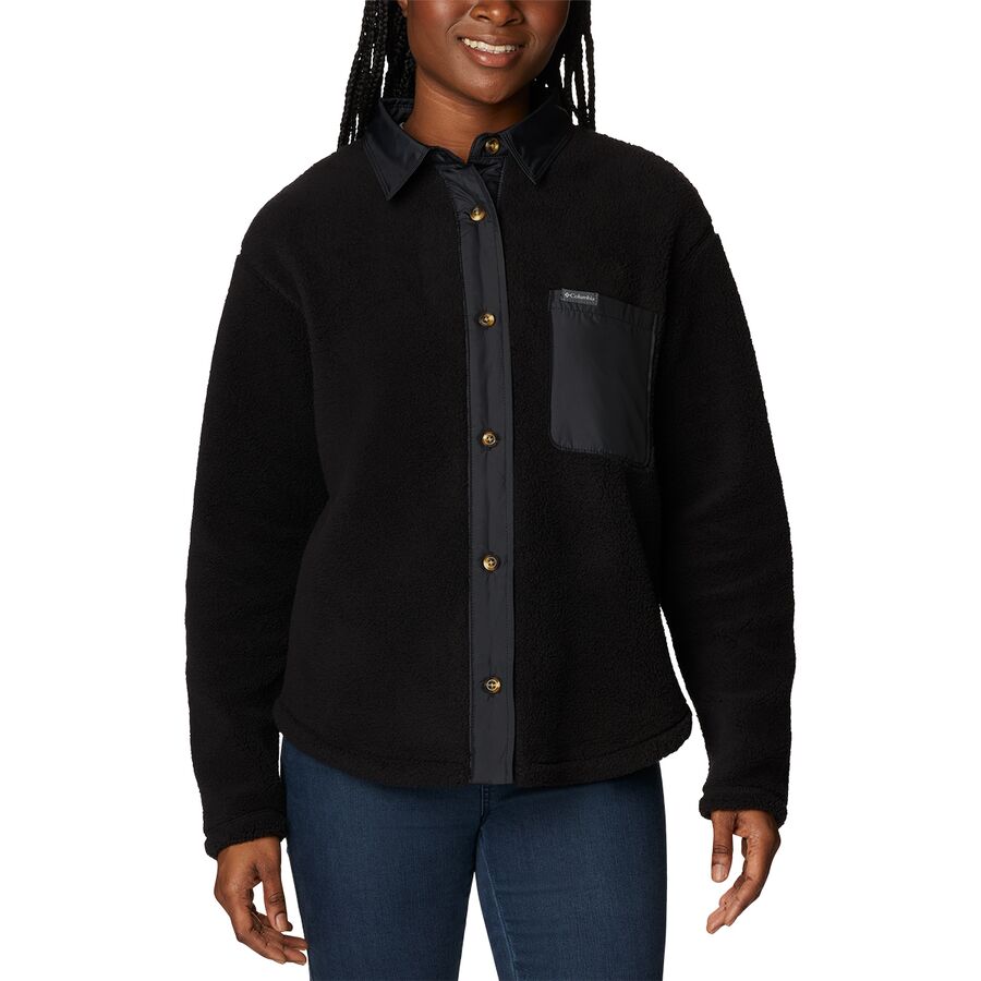(取寄) コロンビア レディース ウェスト ベンド シャツ ジャケット - ウィメンズ Columbia women West Bend Shirt Jacket - Women's Black