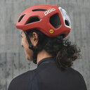 (取寄) POC ヴェントラル エアー ミプス ヘルメット POC Ventral Air Mips Helmet Prismane Red Matte 2
