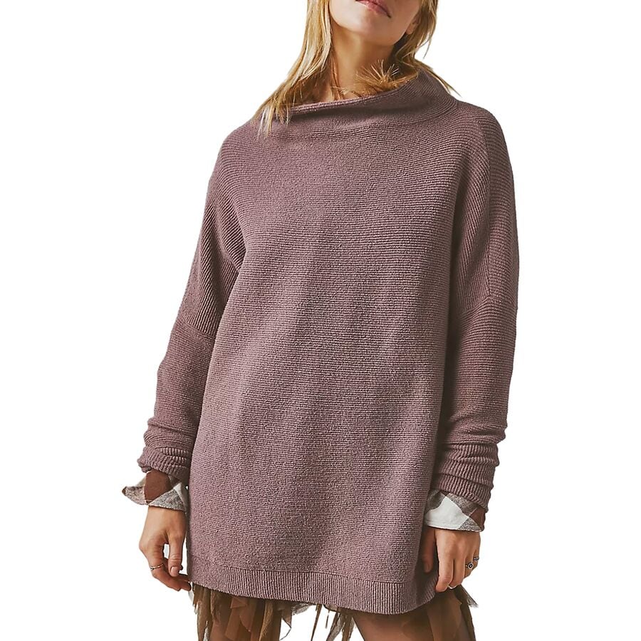 () t[s[v fB[X Ibg} XE` `jbN - EBY Free People women Ottoman Slouchy Tunic - Women's Nutmeg