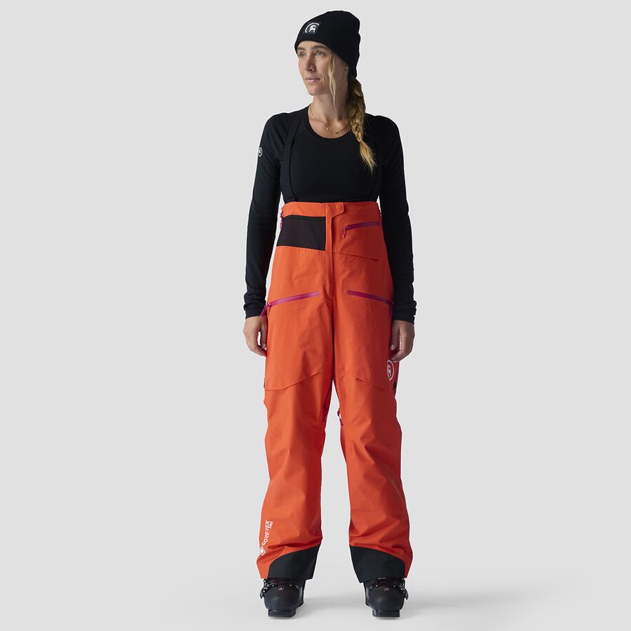 () obNJg[ fB[X J[fBAbN SA-ebNX v ru pc - EBY Backcountry women Cardiac GORE-TEX PRO Bib Pant - Women's Mandarin Red