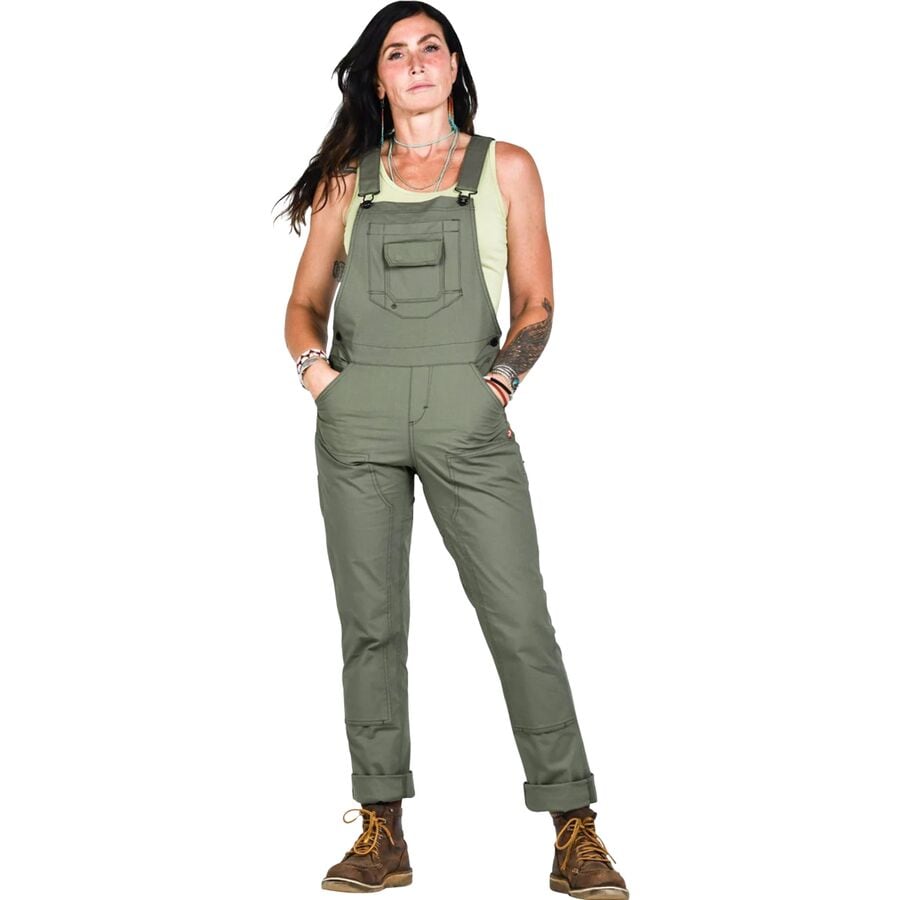 (取寄) ダブテイル ワークウェア レディース フレッシュリー オーバーオール - ウィメンズ Dovetail Workwear women Freshley Overall - Women's Lichen Green