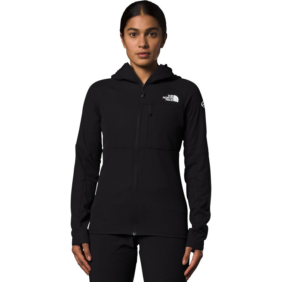 (取寄) ノースフェイス レディース サミット フューチャーフリース フルジップ フーデット ジャケット The North Face women Summit FUTUREFLEECE Full-Zip Hooded Jacket - Women's TNF Black